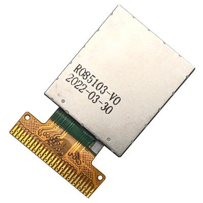 شاشة LCD مربعة مقاس 0.85 بوصة بواجهة 128x128 IPS MCU مع إضاءة خلفية LED بيضاء