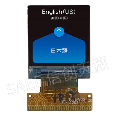 جودة 0.85 بوصة IPS TFT LCD ، شاشة TFT LCD ذات نوع مربع مع واجهة MCU