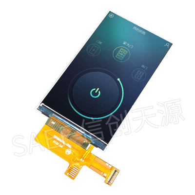 480X800 IPS TFT تعمل باللمس LCD 3.1 بوصة واجهة MIPI عالية PPI ST7701S
