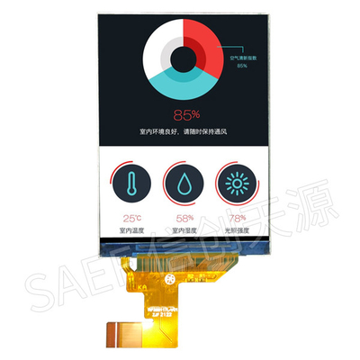 480x640 VGA TFT LCD شاشة تعمل باللمس 2.88 بوصة مع 2 لين واجهة MIPI 21 دبابيس