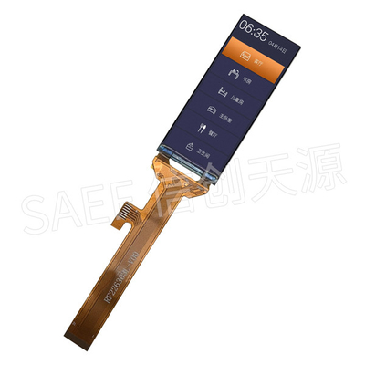IPS 200x480 TFT LCD عرض 2.26 بوصة GC9B71 Driver SPI MCU QSPI Interface