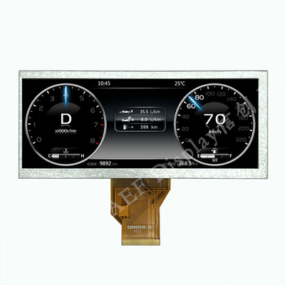 وحدة شاشة TFT LCD من نوع الشريط الممتد 800x320 50 دبوس RGB 24 بت