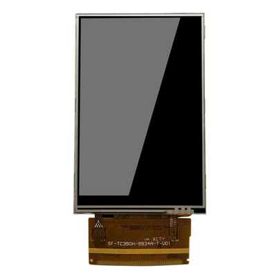 16 بت 3.2V شاشة TFT LCD 320x480 صورة نوع TN مع إضاءة خلفية LED بيضاء