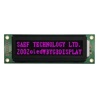 VATN شاشة عرض LCD ذات أحرف أبجدية رقمية 20x2 MPU 6800 Serial Interface