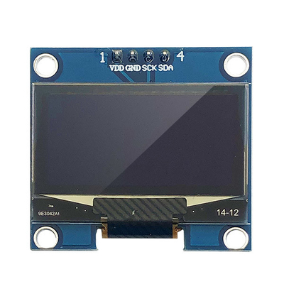مصفوفة سلبية 1.3 بوصة شاشة I2C OLED 128x64 COG PCB 4 دبابيس