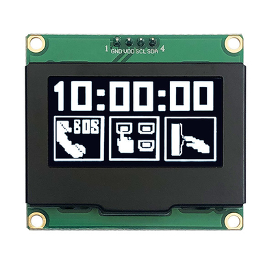1.54 "128x64 OLED Display Module ، شاشة I2C OLED مع جميع زوايا الرؤية