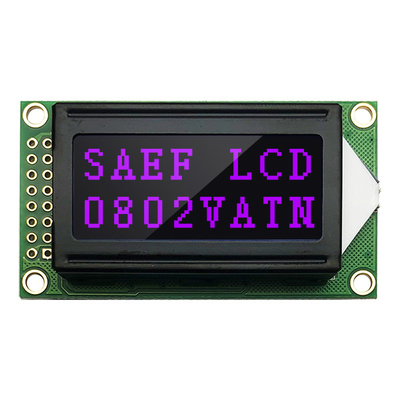 VATN 8x2 Character LCD Module Display 5 × 8 نقاط مع عرض المؤشر الأبجدي الرقمي