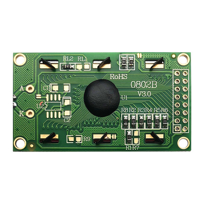 VATN 8x2 Character LCD Module Display 5 × 8 نقاط مع عرض المؤشر الأبجدي الرقمي