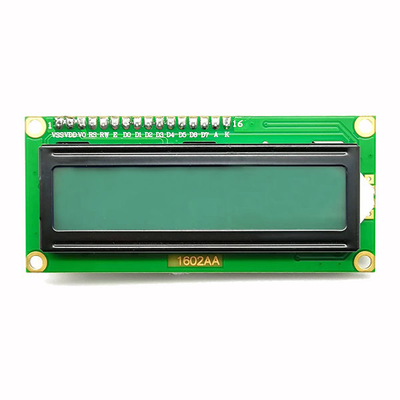 واجهة I2C مقاس 16 × 2 شاشة عرض LCD زرقاء 5 فولت عدد 4 دبابيس
