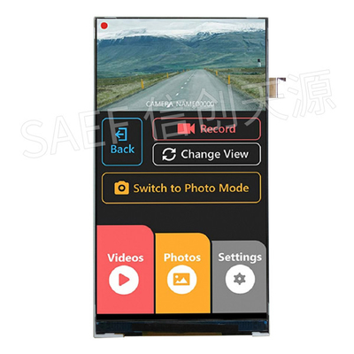 واجهة MIPI 5 بوصة TFT LCD عالية الدقة 720x1280 بورتريه مع وحدة CTP LCD