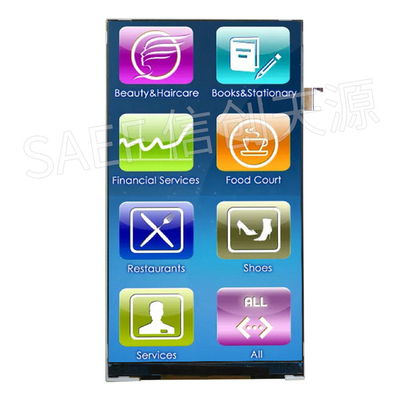 واجهة MIPI 5 بوصة TFT LCD عالية الدقة 720x1280 بورتريه مع وحدة CTP LCD