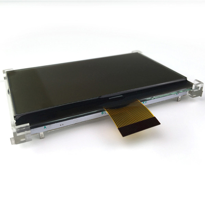 شاشة عرض LCD رسومية أحادية اللون 240 × 128 نقطة 8 بت واجهة MCU 3 فولت