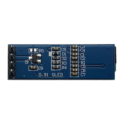 3V 5V 128x32 OLED وحدة العرض 0.91 بوصة 4 دبابيس مع SSD1306 سائق IC