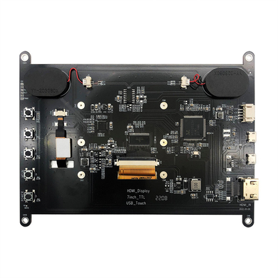 شاشة لمس سعوية 800 × 480 شاشة عرض HDMI 7 بوصة متوافقة مع Raspberry Pi 3 4 5