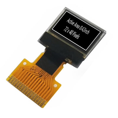 0.42 بوصة OLED عرض وحدة 72x40، OEL عرض وحدة 0.42 بوصة