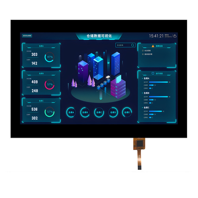 شاشة لمس 7 بوصات TFT مع IK08 Konning Gorilla 2 غطاء الزجاج ، صلابة السطح> 7H