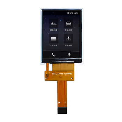 1.77 بوصة شاشة TFT LCD شاشة SPI واجهة متسلسلة 262K شاشة كاملة الألوان