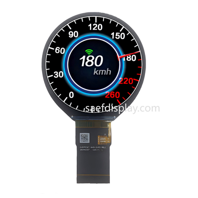 2.48 بوصة TFT LCD IPS شاشة دائرية 3SPI + 18RGB واجهة 480x480 دقة مستديرة
