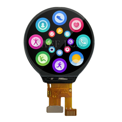 240x240 نقطة دائرية شاشة TFT LCD مع GC9A01 تعمل باللمس 4 سلك 1 ممر واجهة SPI