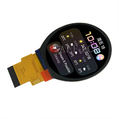 شاشة IPS TFT LCD مستديرة 2.1 بوصة 480x480 مع وحدة تحكم ST7701S واجهة SPI RGB