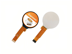 1.28 بوصة شاشة LCD TFT مستديرة - 240x240 SPI، عالية الدقة للأجهزة القابلة للارتداء وIoT