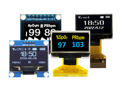 0شاشة OLED مقاس 96 بوصة - دقة 128 × 64 ، طاقة منخفضة ، واجهة SPI / I2C لـ IoT & Wearables